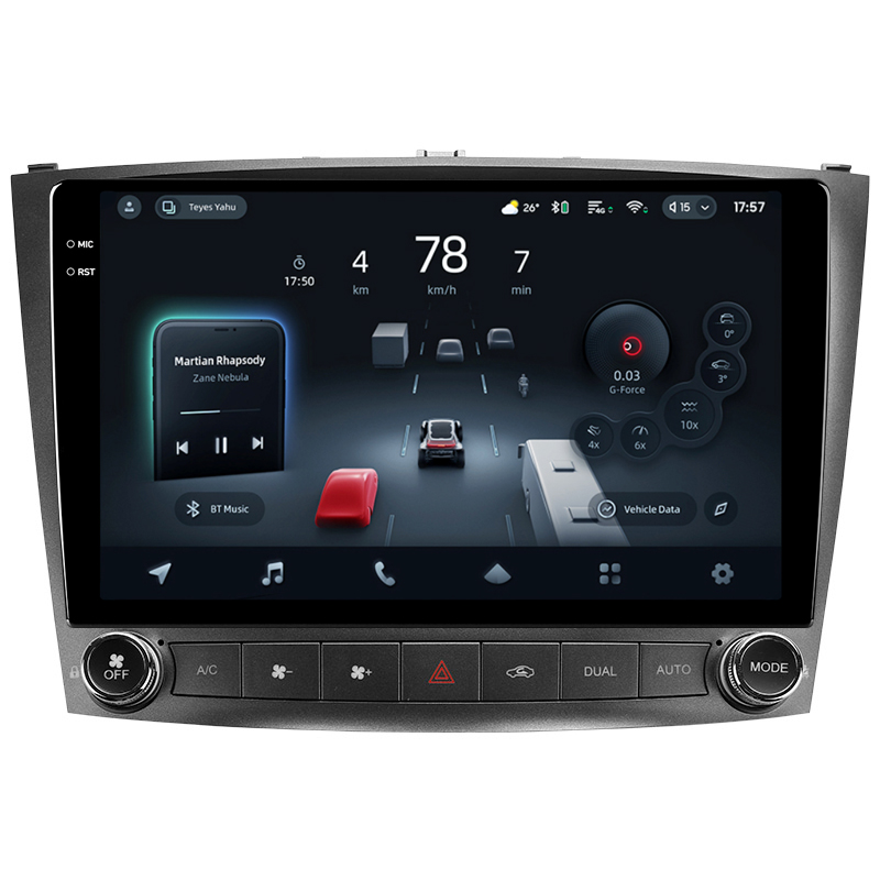 Android head unit Teyes CC4 Pro 8+128 Gb Lexus IS250 XE20 (Lp) 2005-2013 10" 2k (L3)