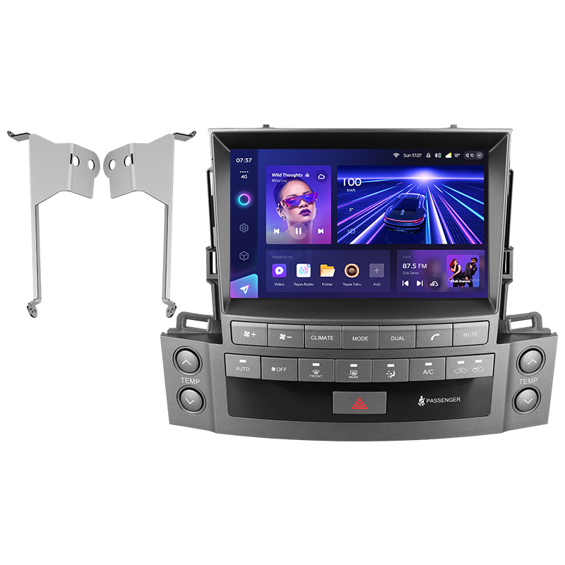 Android head unit Teyes CC3 6+128 Gb with 360° surround view° Lexus LX570 J200 3 lll 2007-2015 (A) 9" 2k (L3)
