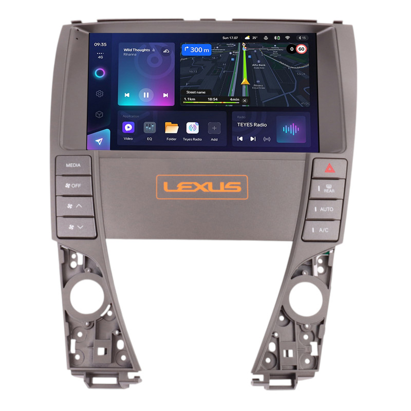 Android head unit Teyes CC3L 4+32 Gb Lexus ES ES240 ES300 ES350 HIGH-END B-Mod BSJ 9" (L2)