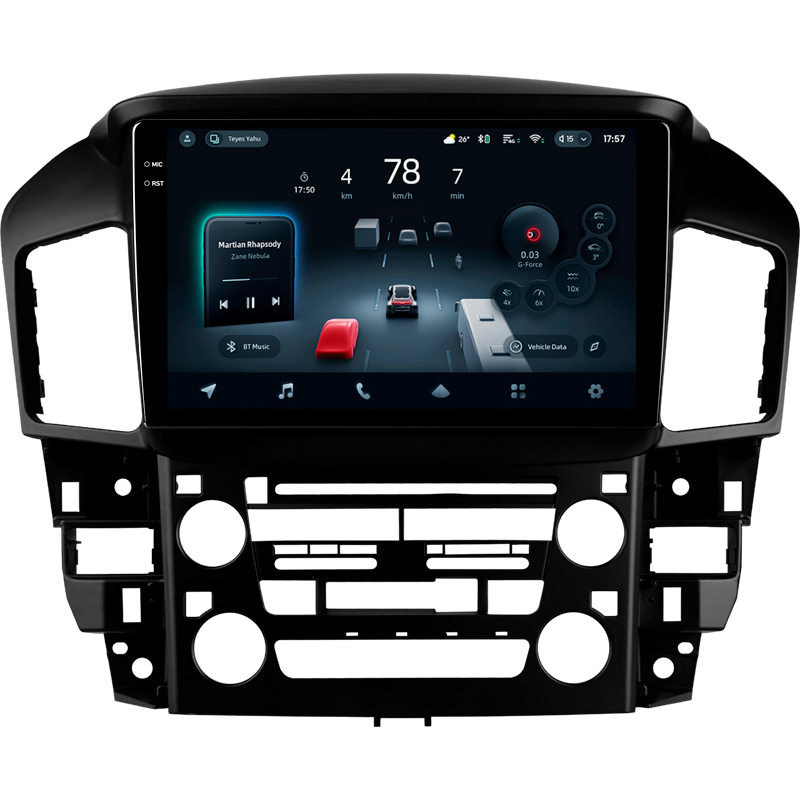 Android head unit Teyes CC4 Pro 12+256 Gb Lexus RX300 XU10 (F1) 1997-2003 9" 2k (L2)
