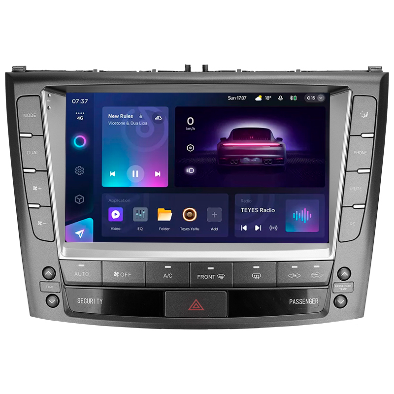 Android head unit Teyes CC3 4+64 Gb Lexus IS250 XE20 (Hm) 2005-2013 (B) 9" 2k (L3)