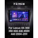 Android head unit Teyes CC3 4+32 Gb Lexus GS300 S190 GS350 GS400 GS430 GS450h GS460 GS 300 III 3 350 400 430 450h 460 2004-2011 9" 2k (L3)