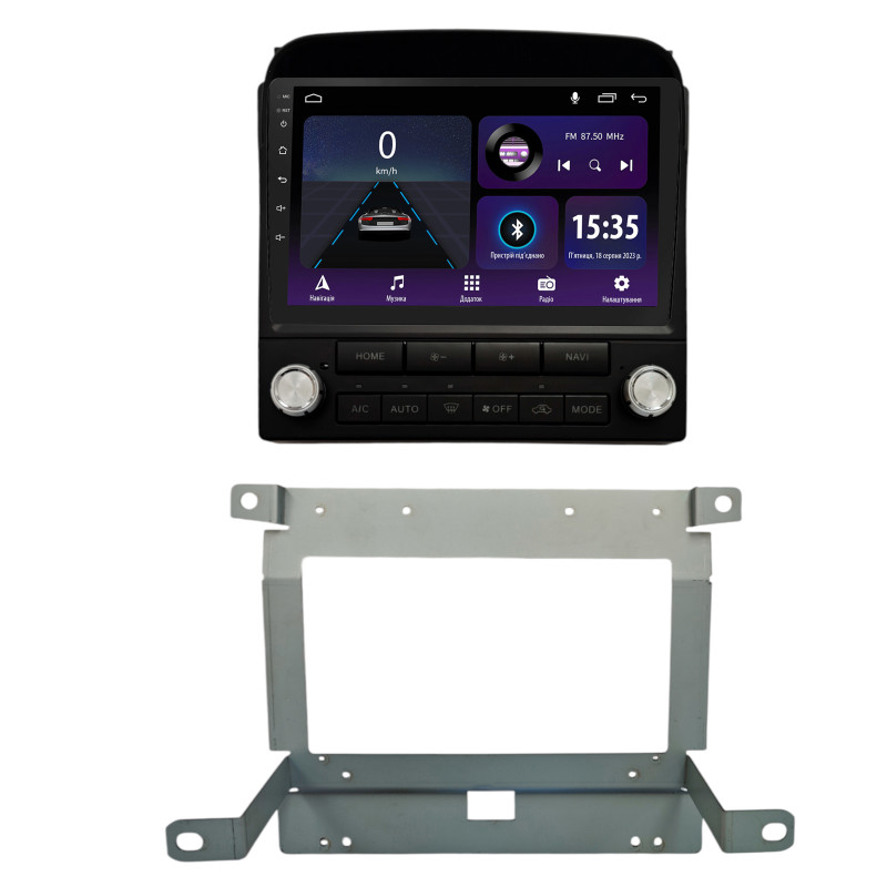 Android head unit SIGMA E9232 ANDROID 10 2+32 Gb Lexus LX470 Toyota Land Cruiser Prado LC100 1998-2003 9" (L3)