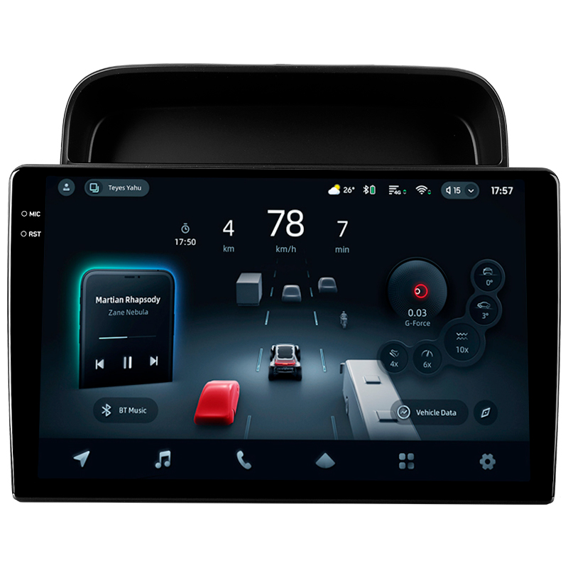 Android head unit Teyes CC4 Pro 8+128 Gb Lexus LX470 J100 (F2) 1998-2003 10" 2k (L2)