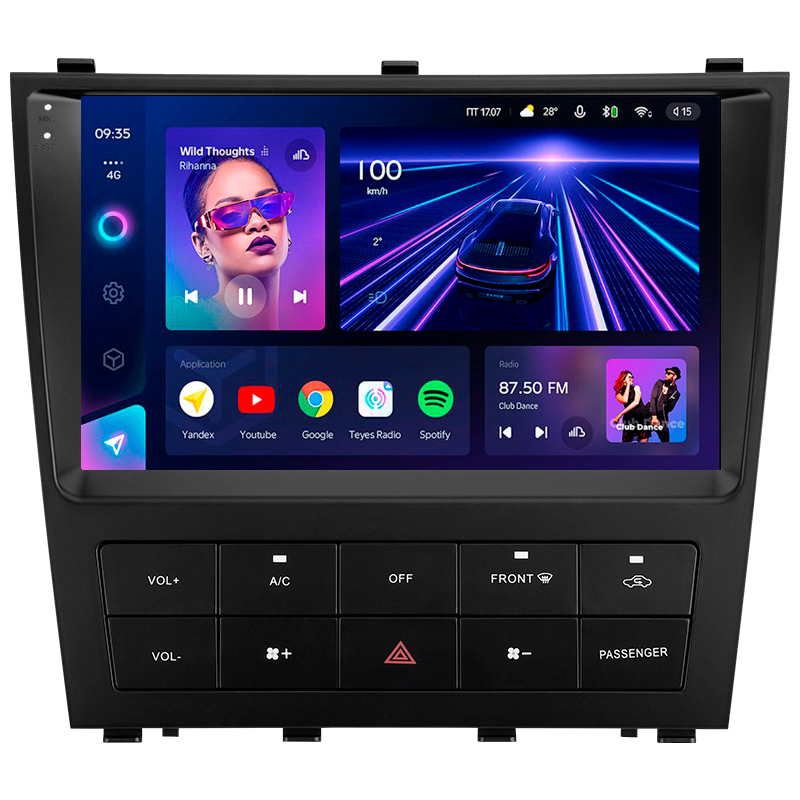 Android head unit Teyes CC3 4+32 Gb Lexus IS200 XE10 1999-2005 For Toyota Altezza XE10 1998-2005 9" (L3)