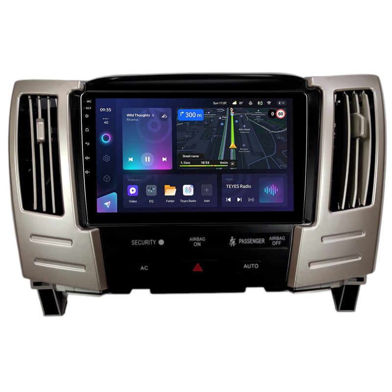 Android head unit Teyes CC3L 4+32 Gb Lexus RX300 RX330 RX350 TOYOTA HARRIER 2004-2008 BSJ 9" (L2)