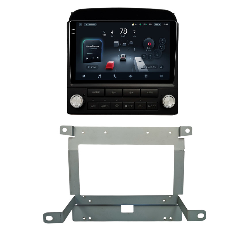 Android head unit Teyes CC4 Pro 8+128 Gb Lexus LX470 Toyota Land Cruiser Prado LC100 1998-2003 9" 2k (L3)
