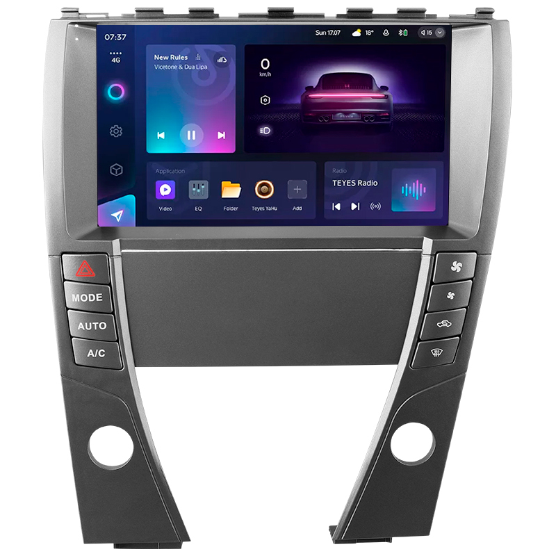 Android head unit Teyes CC3 4+64 Gb Lexus ES350 5 V XV40 2006-2012 (AB) 9" 2k (L1)