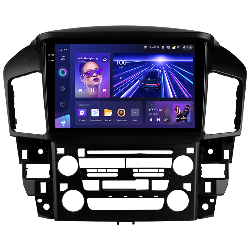 Android head unit Teyes CC3 4+64 Gb Lexus RX300 XU10 (F1) 1997-2003 9" 2k (L2)