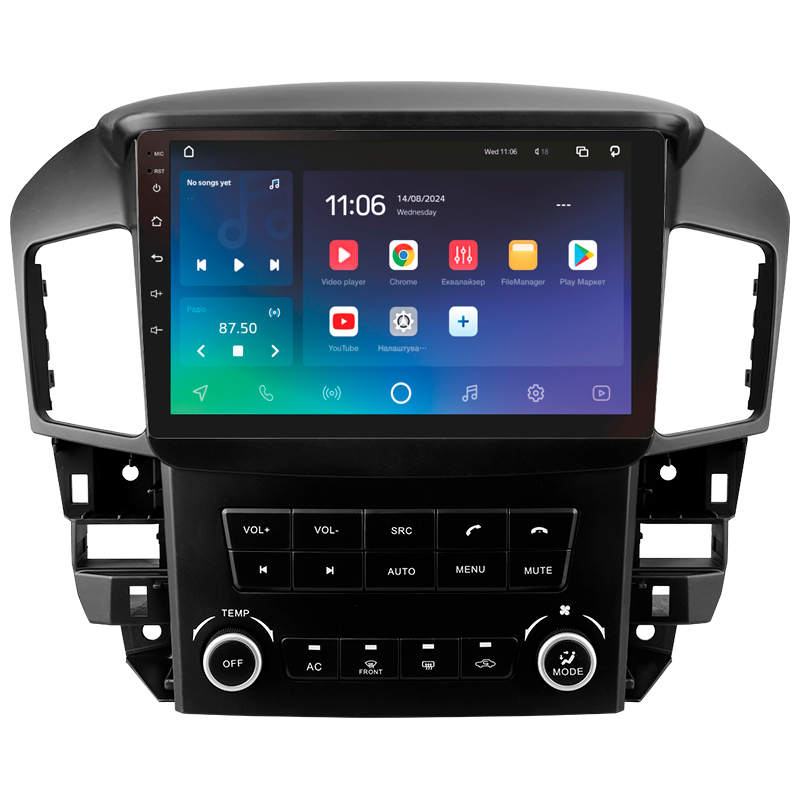 Android head unit SIGMA X9432 ANDROID 10 4+32 Gb 4G DSP Lexus RX300 XU10 (F2) 1997-2003 9" (L3)
