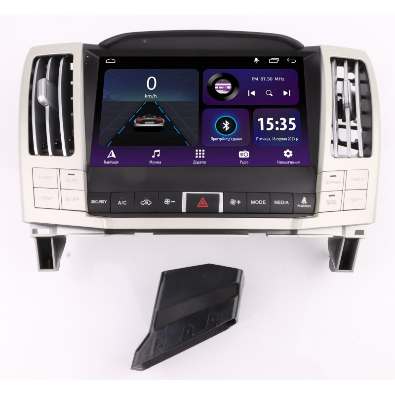 Android head unit SIGMA E9232 ANDROID 10 2+32 Gb Lexus RX300 RX330 RX350 TOYOTA HARRIER 2004-2008 BSJ A-Mod 9" (L3)