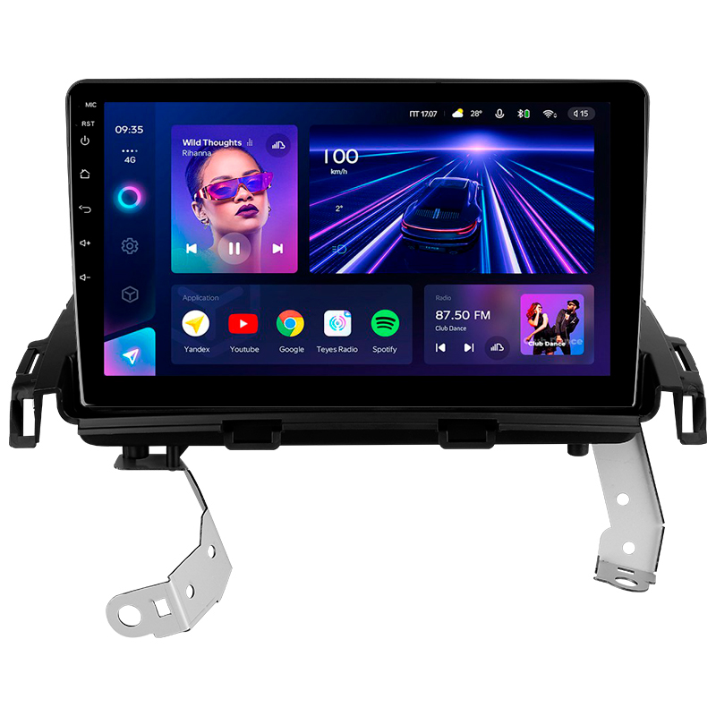 Android head unit Teyes CC3 4+32 Gb Lexus HS250H F10 2009-2012 9" (L3)