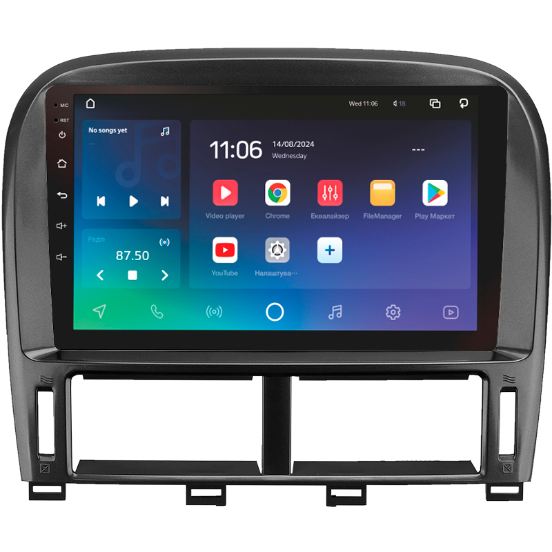 Android head unit SIGMA X9432 ANDROID 10 4+32 Gb 4G DSP Lexus LS430 XF30 LS 430 For Toyota Celsior XF30 (F2) 2000-2006 9" (L3)