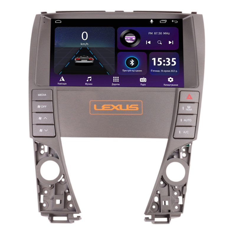 Android head unit SIGMA E9232 ANDROID 10 2+32 Gb Lexus ES ES240 ES300 ES350 HIGH-END B-Mod BSJ 2006-2012 9" (L2)