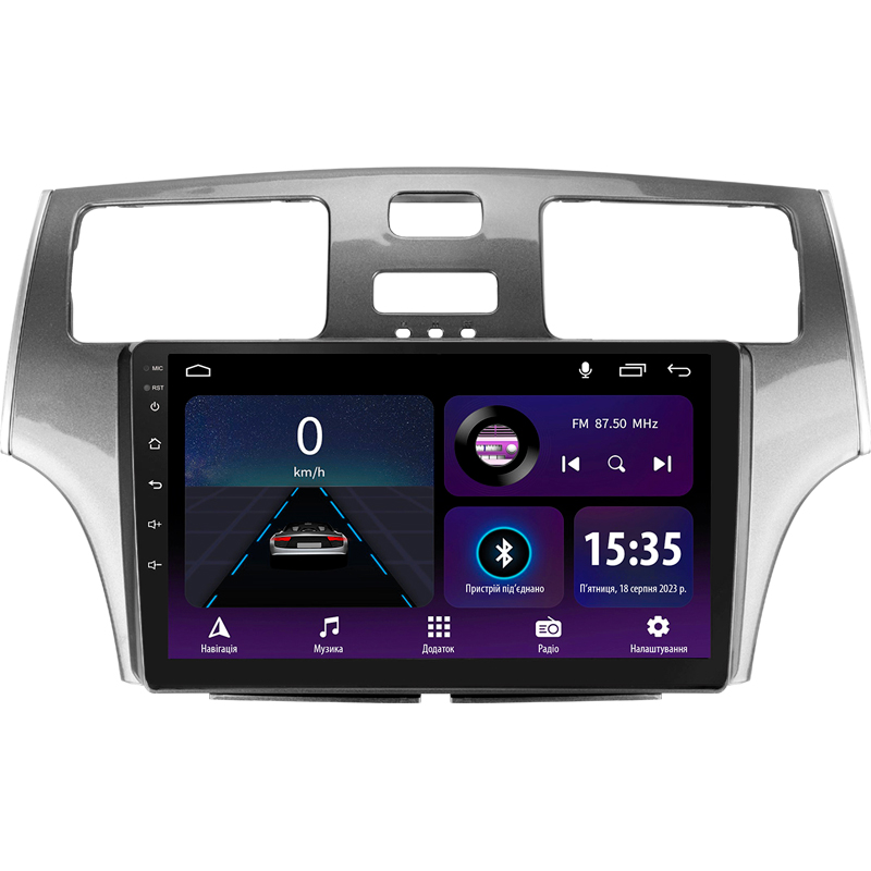 Android head unit SIGMA E9232 ANDROID 10 2+32 Gb Lexus ES300 ES 300 ES330 XV30 ES 330 2001-2006 9" (L2)
