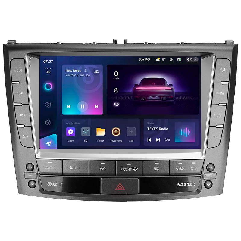 Android head unit Teyes CC3 4+32 Gb Lexus IS250 XE20 (Hm) 2005-2013 (B) 9" 2k (L3)