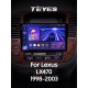 Android head unit Teyes CC3 4+32 Gb Lexus LX470 J100 (F2) 1998-2003 10" 2k (L2)