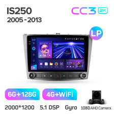 Android head unit Teyes CC3 6+128 Gb Lexus IS250 XE20 (Lp) 2005-2013 10" 2k (L3)