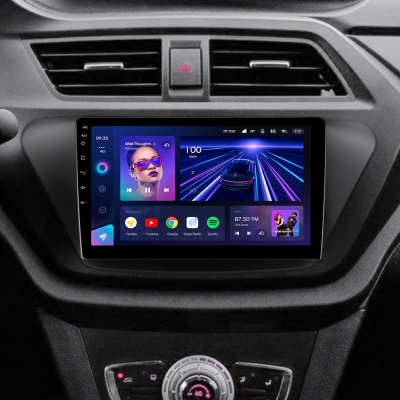 Android head unit Teyes CC3 4+32 Gb Lifan X50 2015-2019 9"