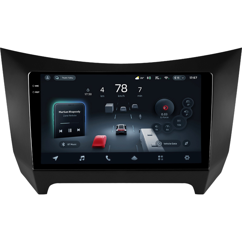 Android head unit Teyes CC4 Pro 12+256 Gb Lifan Smily 320 2008-2015 9" 2k