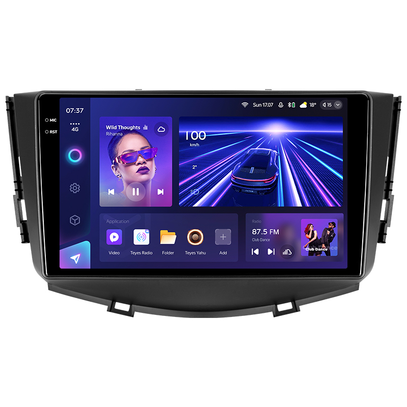 Android head unit Teyes CC3 4+64 Gb Lifan X60 2012-2018 9" 2k