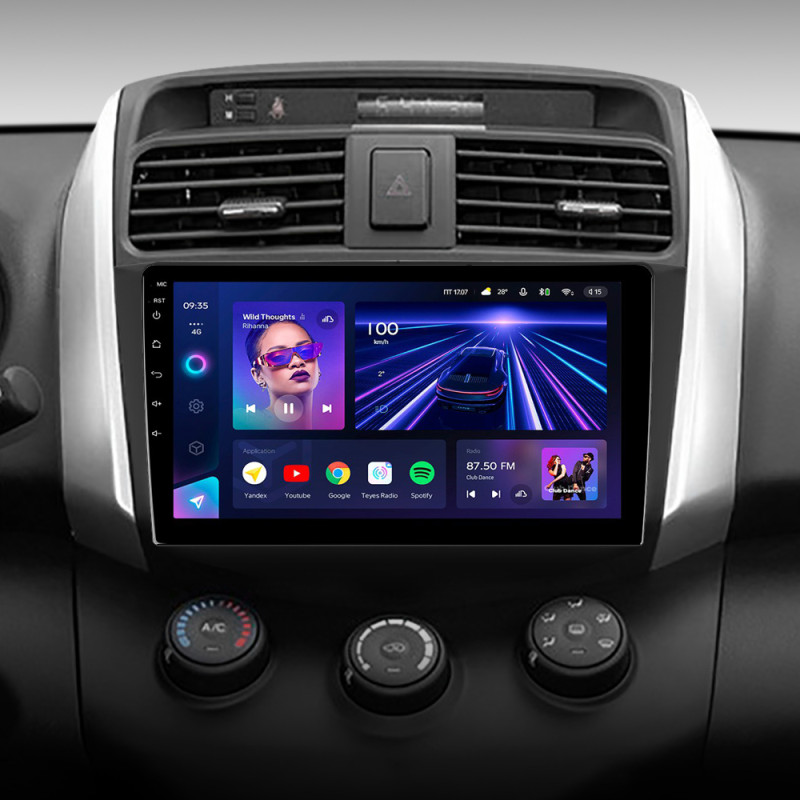 Android head unit Teyes CC3 4+32 Gb Lifan X60 2012-2018 9"