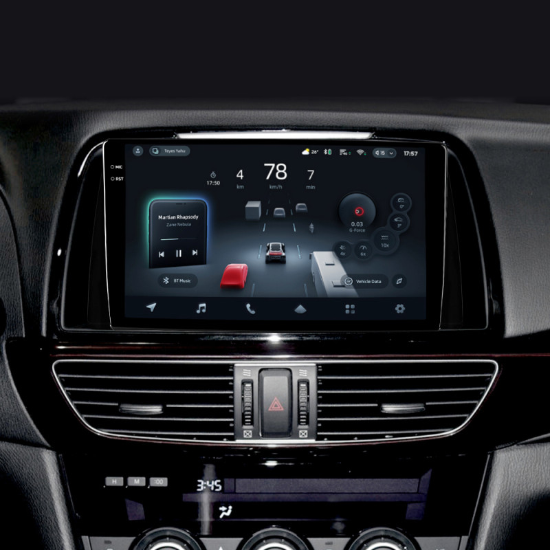 Android head unit Teyes CC4 Pro 12+256 Gb Mazda 6 Atenza 3 GJ 2012-2015 (A) 9" 2k