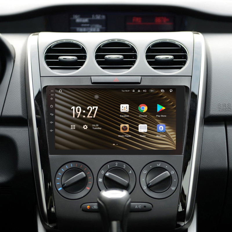 Android head unit SIGMA S9432 ANDROID 10 4+32 Gb 4G DSP Mazda CX7 CX-7 CX 7 ER 2009-2012 9" (L1)