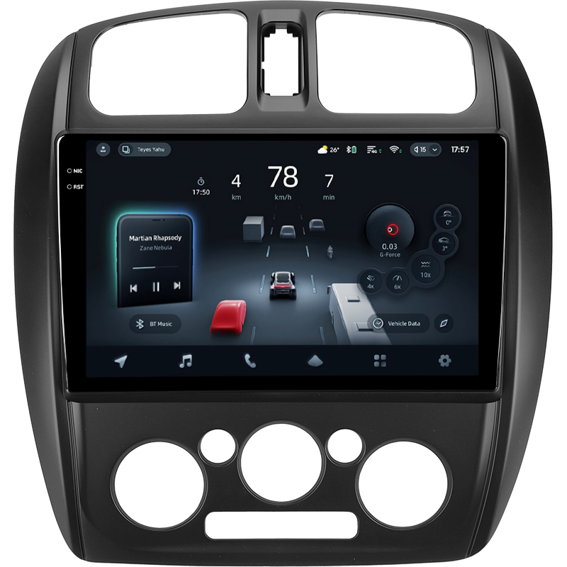 Android head unit Teyes CC4 Pro 8+128 Gb Mazda 323 BJ 2000-2003 9" 2k