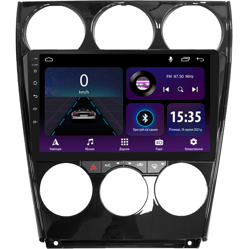 Android head unit SIGMA E9232 ANDROID 10 2+32 Gb Mazda Mazda6 GG 2002-2007 9"