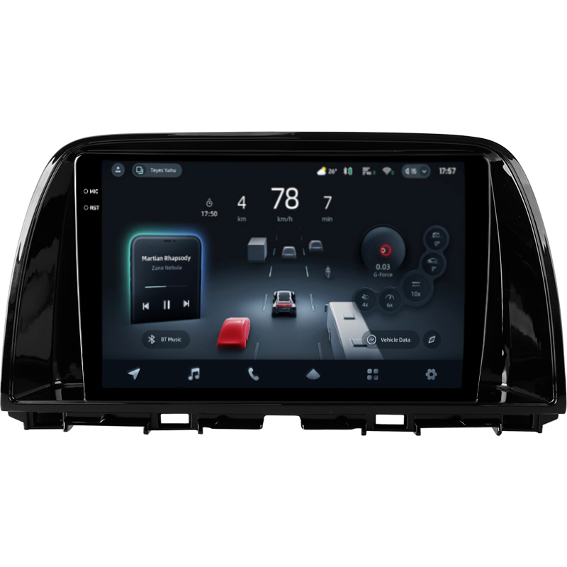 Android head unit Teyes CC4 Pro 12+256 Gb Mazda CX5 CX-5 CX 5 1 KE 2012-2015 (A) 9" 2k