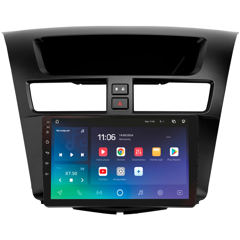 Android head unit SIGMA X9432 ANDROID 10 4+32 Gb 4G DSP Mazda BT-50 BT50 2 (F1) 2011-2020 9" (L1)