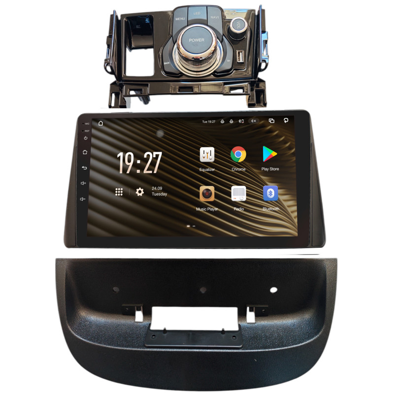 Android head unit SIGMA S9432 ANDROID 10 4+32 Gb 4G DSP Mazda CX-4 CX4 2016-2018 with joystick 9"