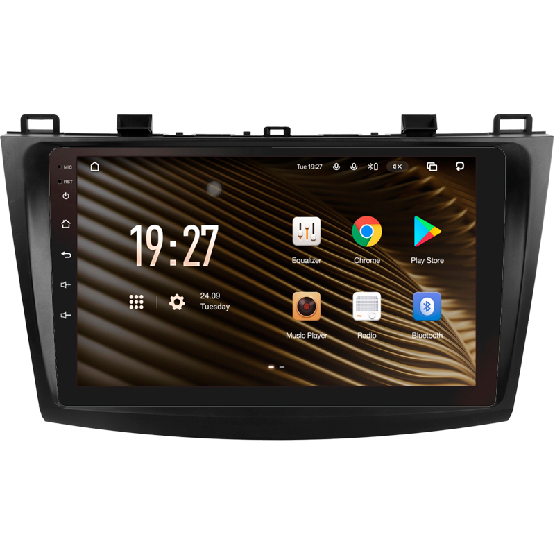 Android head unit SIGMA S9432 ANDROID 10 4+32 Gb 4G DSP Mazda 3 2 2009-2013 9"