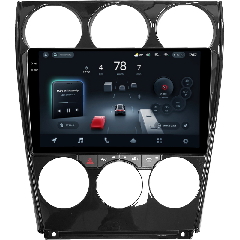 Android head unit Teyes CC4 Pro 12+256 Gb Mazda Mazda6 GG 2002-2007 9" 2k