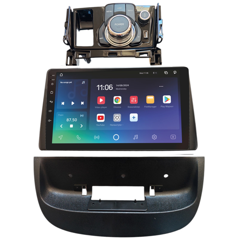 Android head unit SIGMA X9464 ANDROID 10 4+64 Gb 4G DSP Mazda CX-4 CX4 2016-2018 with joystick 9"