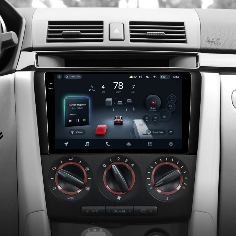 Android head unit Teyes CC4 Pro 12+256 Gb Mazda 3 1 BK 2003-2009 9" 2k
