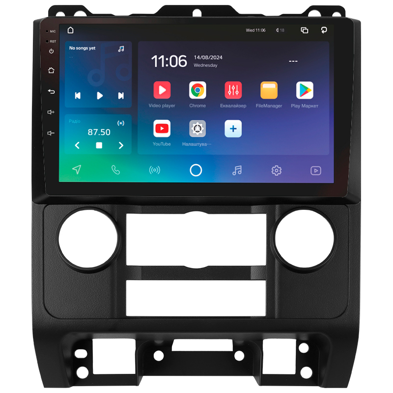 Android head unit SIGMA X9432 ANDROID 10 4+32 Gb 4G DSP Mazda Tribute For Ford Escape For Mercury Mariner 2 2007-2012 9"