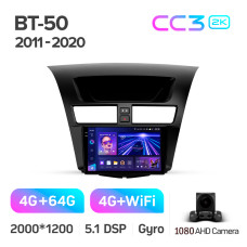 Android head unit Teyes CC3 4+64 Gb Mazda BT-50 BT50 2 (F1) 2011-2020 9" 2k (L1)