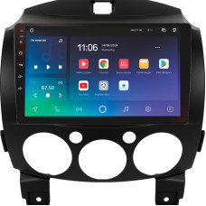 Android head unit SIGMA X9432 ANDROID 10 4+32 Gb 4G DSP Mazda 2 DE 2007-2014 9"