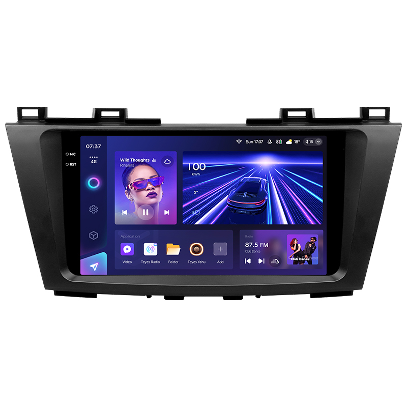 Android head unit Teyes CC3 6+128 Gb with 360° surround view° Mazda 5 3 CW 2010-2015 9" 2k