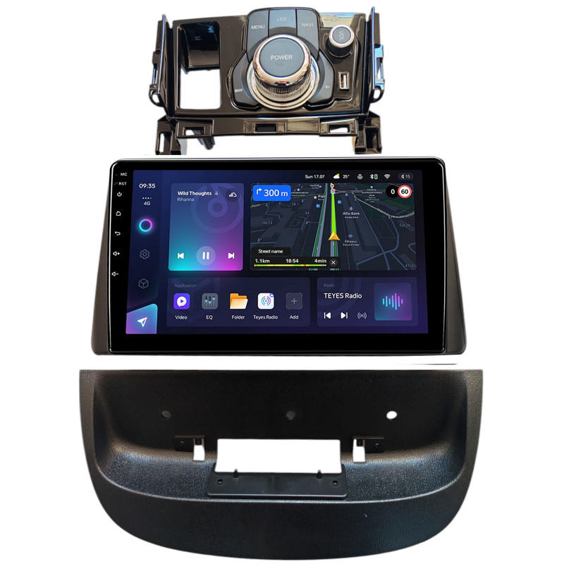 Android head unit Teyes CC3L 4+64 Gb Mazda CX-4 CX4 2016-2018 with joystick 9"