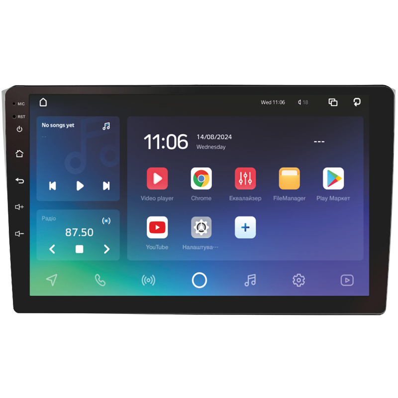 Android head unit SIGMA X10432 ANDROID 10 4+32 Gb 4G DSP Mazda CX-9 TB 2006-2016 10"