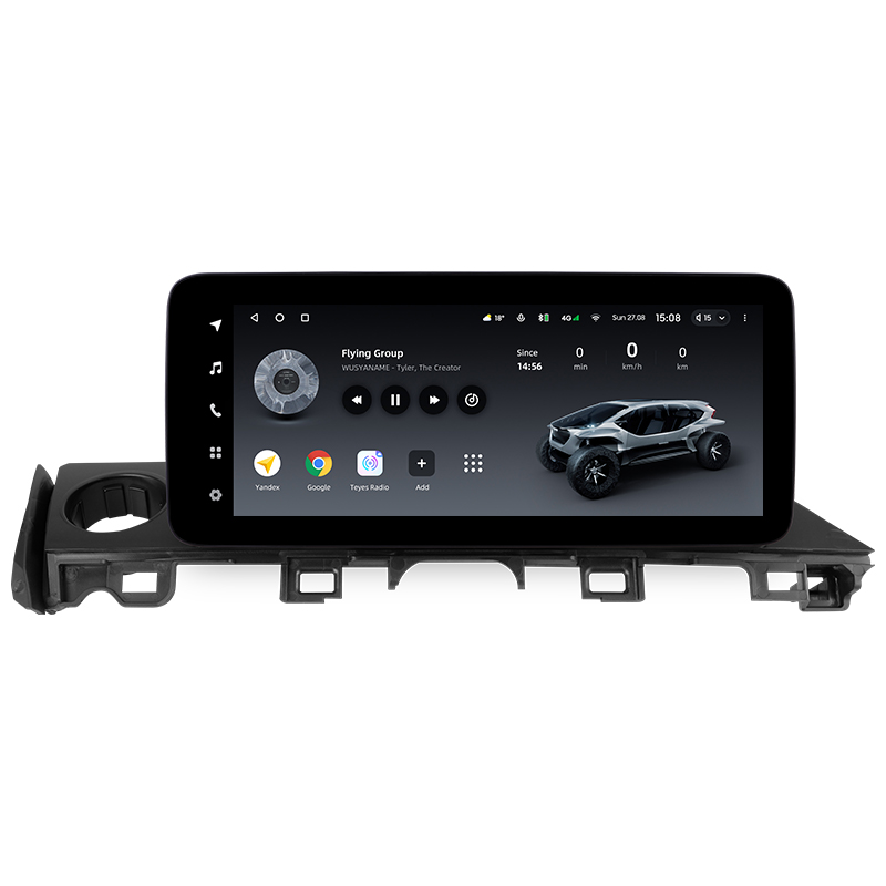 Android head unit Teyes LUX ONE 4+32 Gb Mazda 6 Atenza 3 GJ GL 2015-2018 (B) 12.3"
