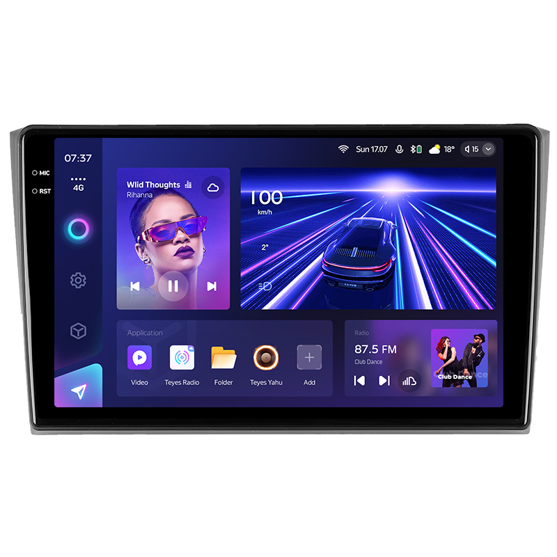 Android head unit Teyes CC3 6+128 Gb with 360° surround view° Mazda CX-9 TB 2006-2016 10" 2k