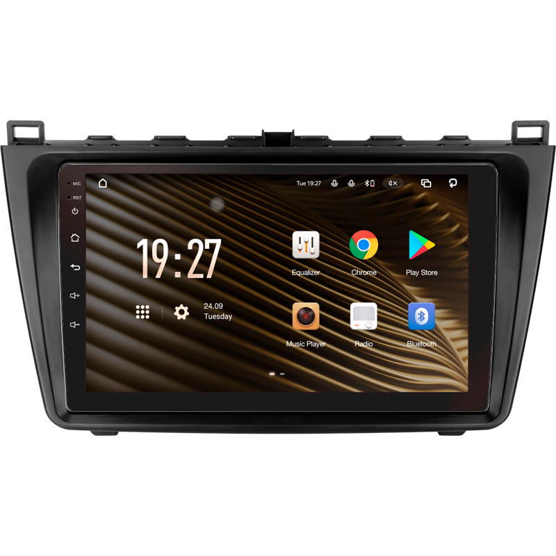 Android head unit SIGMA S9432 ANDROID 10 4+32 Gb 4G DSP Mazda 6 2 GH 2007-2012 9"