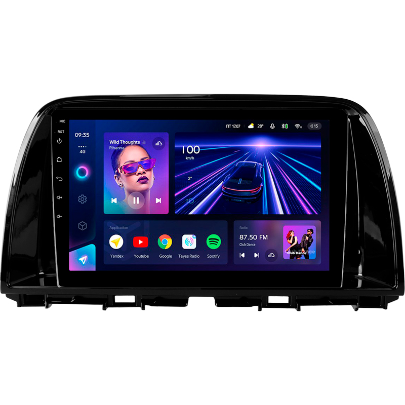 Android head unit Teyes CC3 4+32 Gb Mazda CX5 CX-5 CX 5 1 KE 2012-2015 (C) 9"
