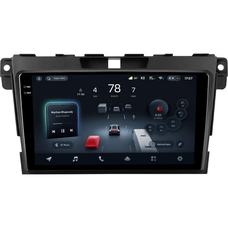 Android head unit Teyes CC4 Pro 12+256 Gb Mazda CX7 CX-7 CX 7 ER 2009-2012 9" 2k (L1)