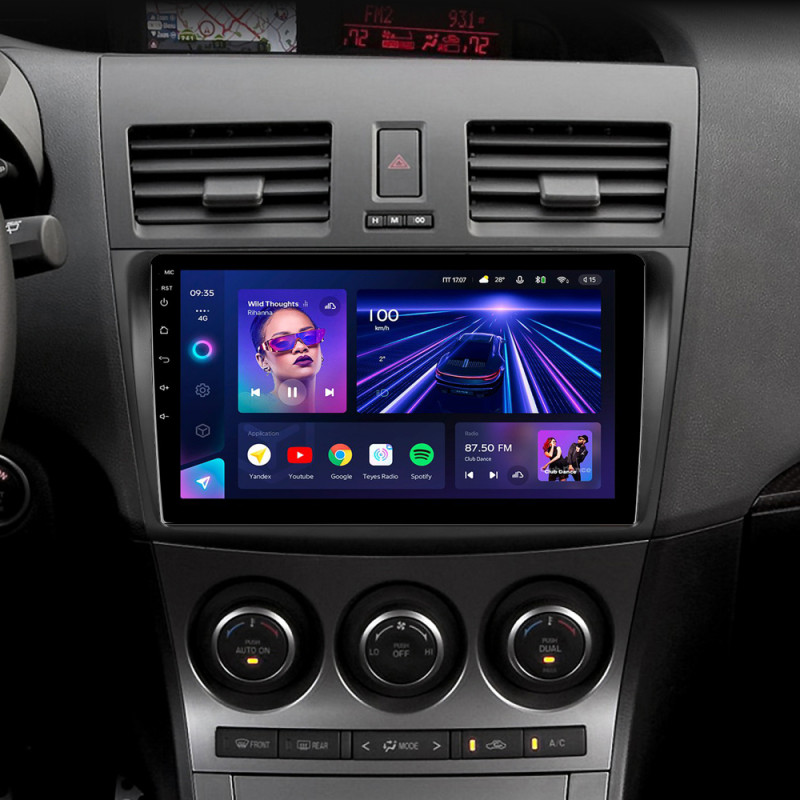 Android head unit Teyes CC3 4+32 Gb Mazda 3 2 2009-2013 9"