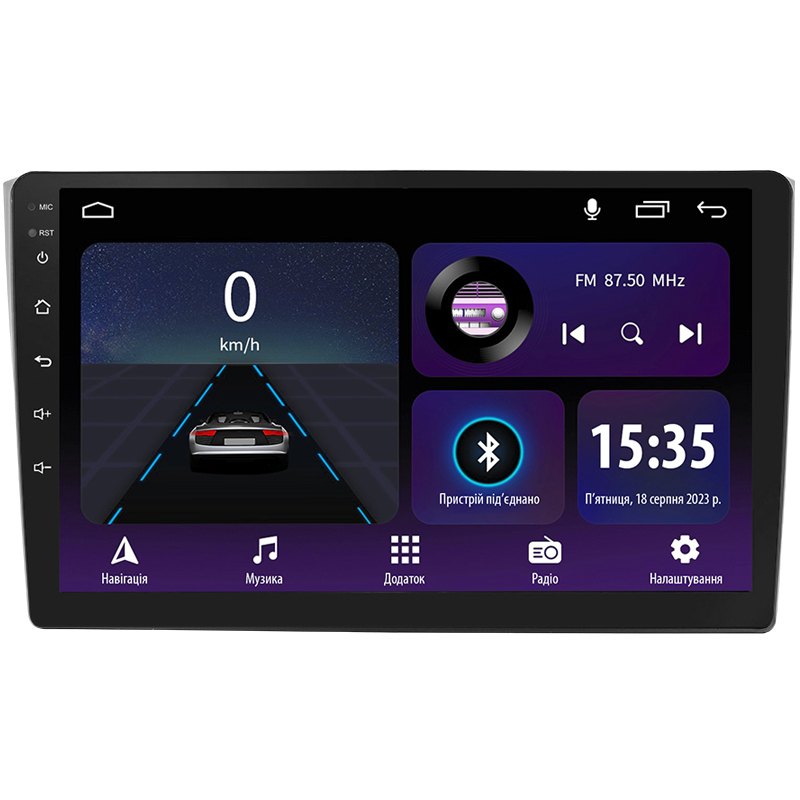 Android head unit SIGMA E10232 ANDROID 10 2+32 Gb Mazda CX-9 TB 2006-2016 10"